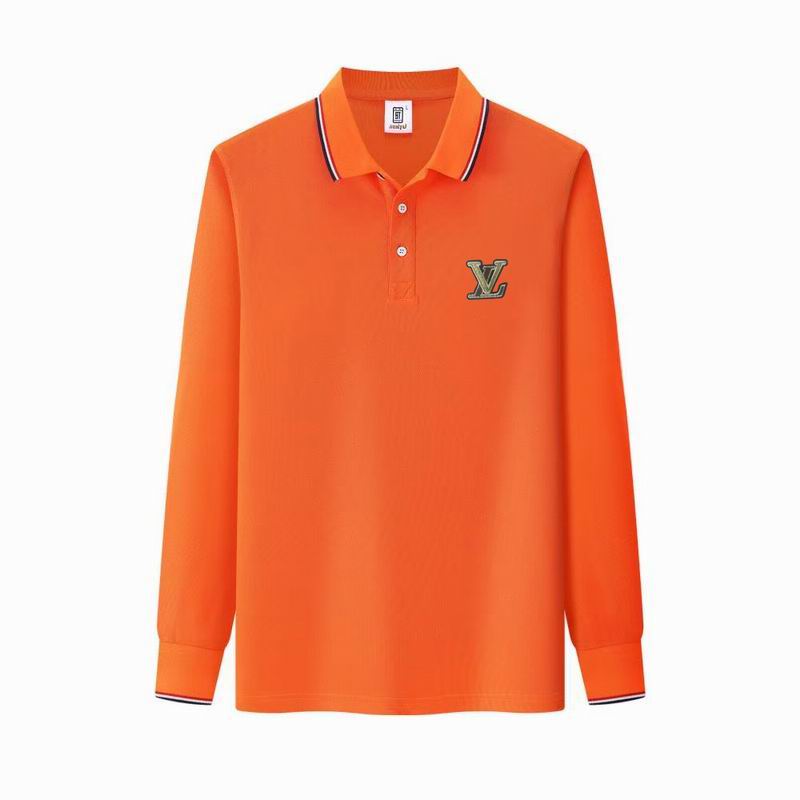 Louis Vuitton long-sleeve POLO shirts-LV1603P